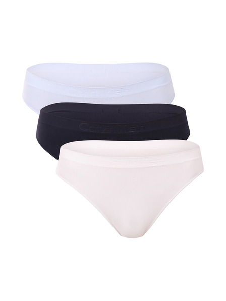 Calvin Klein Komplet od tri - ženska tanga Calvin Klein višebojna