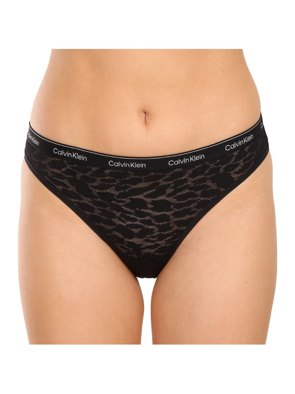 Calvin Klein Komplet od tri - ženske gaće Calvin Klein crne