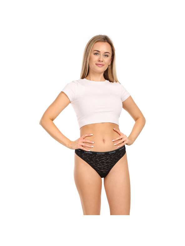 Calvin Klein Komplet od tri - ženske gaće Calvin Klein crne