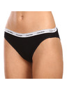 Calvin Klein Komplet od tri - ženske gaće Calvin Klein crne