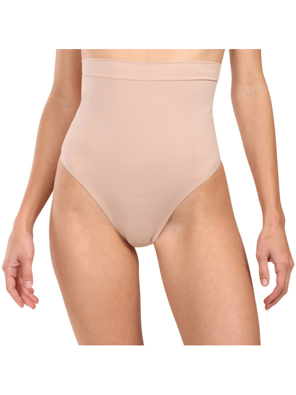 Calvin Klein Ženska ulagajuća tanga Calvin Klein bež