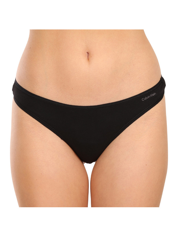 Calvin Klein Komplet od tri - ženska tanga Calvin Klein crna