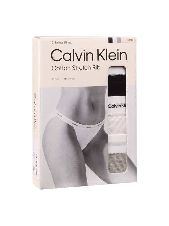 Calvin Klein Komplet od tri - ženske gaće Calvin Klein višebojna