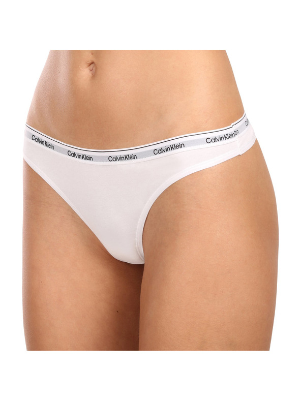 Calvin Klein Komplet od tri - ženska tanga Calvin Klein bijela