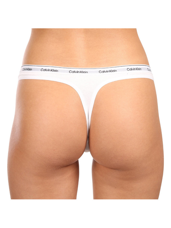 Calvin Klein Komplet od tri - ženska tanga Calvin Klein bijela