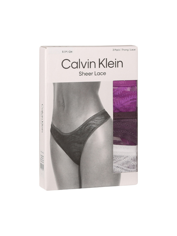 Calvin Klein Set od tri - ženske tange Calvin Klein višebojna