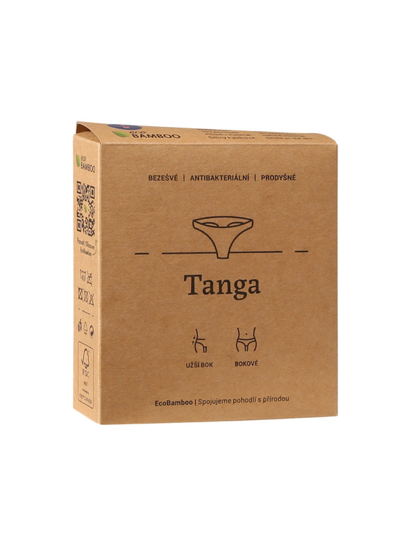 Gina Ženski tanga Gina bambusni plavi