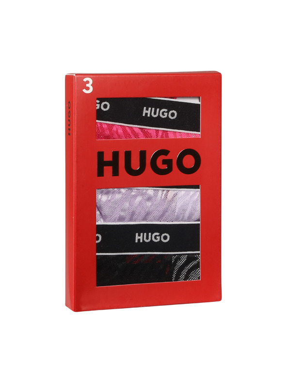 HUGO Komplet od tri - Ženske gaće HUGO višebojne