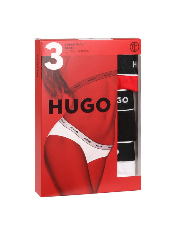 HUGO Komplet od tri - Ženske gaće HUGO višebojne