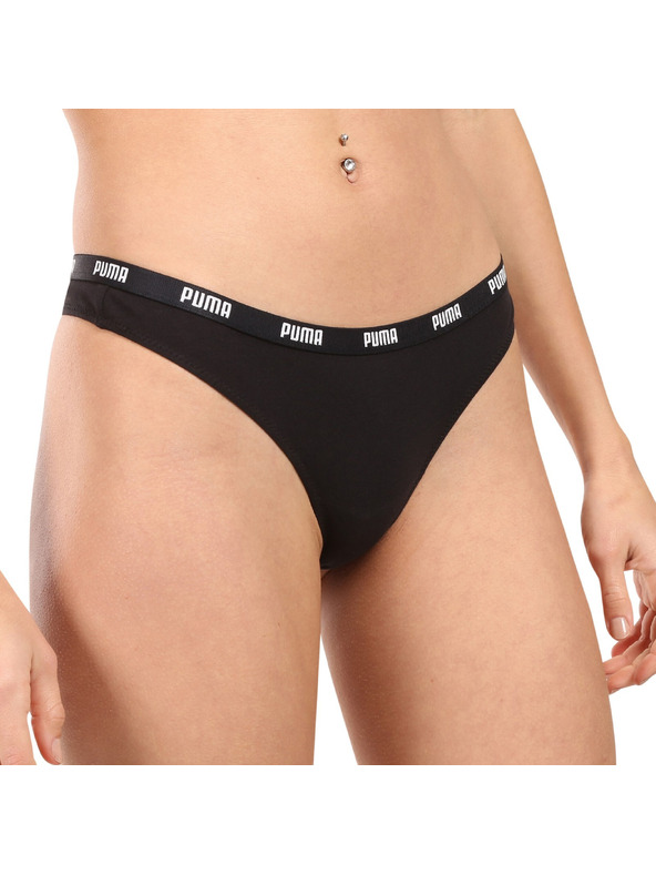 Puma Set od šest - ženski tangi Puma crni