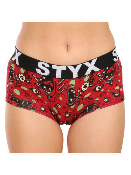 Styx Set od šest - ženski donji dijelovi Styx art s nogavičkom šareni