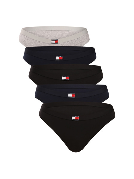 Tommy Hilfiger Set od pet - ženski tangi Tommy Hilfiger šareni