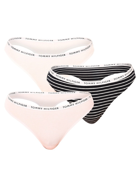 Tommy Hilfiger Set od tri - ženski tangi Tommy Hilfiger šareni