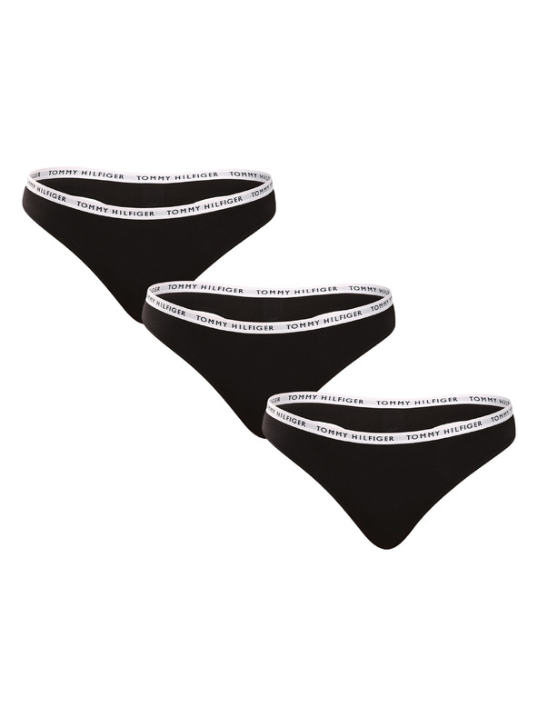 Tommy Hilfiger Komplet od tri - ženska tanga Tommy Hilfiger crna