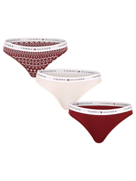 Tommy Hilfiger Set od tri - ženski tangi Tommy Hilfiger šareni