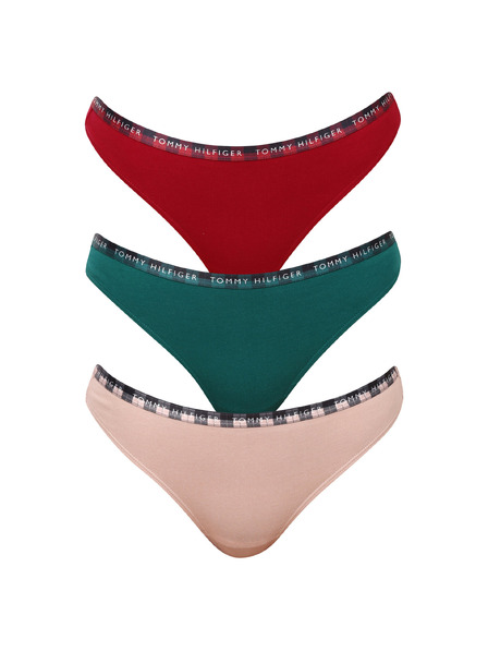 Tommy Hilfiger Set od tri - ženski tangi Tommy Hilfiger šareni