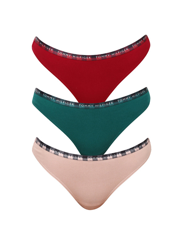Tommy Hilfiger Set od tri - ženski tangi Tommy Hilfiger šareni