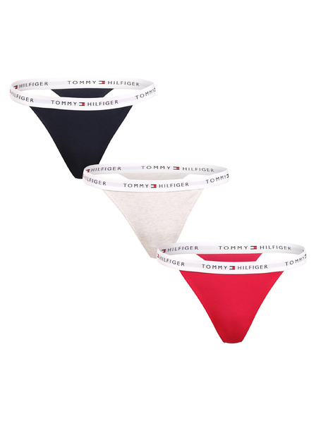 Tommy Hilfiger Set od tri - ženski tangi Tommy Hilfiger šareni
