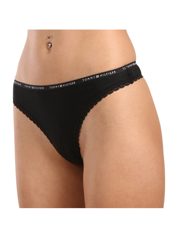 Tommy Hilfiger Komplet od tri - ženska tanga Tommy Hilfiger crna