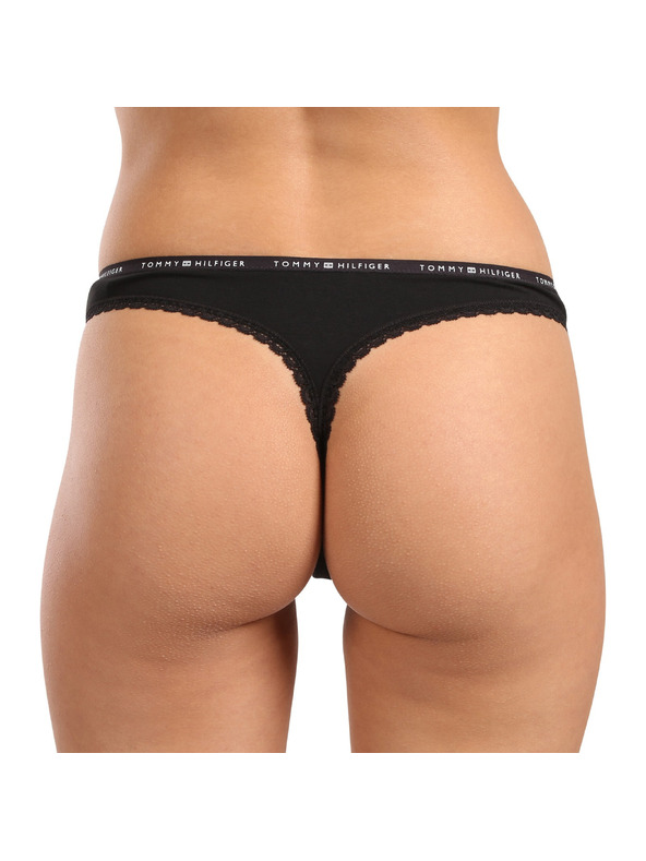Tommy Hilfiger Komplet od tri - ženska tanga Tommy Hilfiger crna