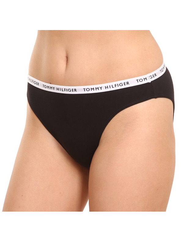 Tommy Hilfiger Komplet od tri - ženske gaće Tommy Hilfiger crne