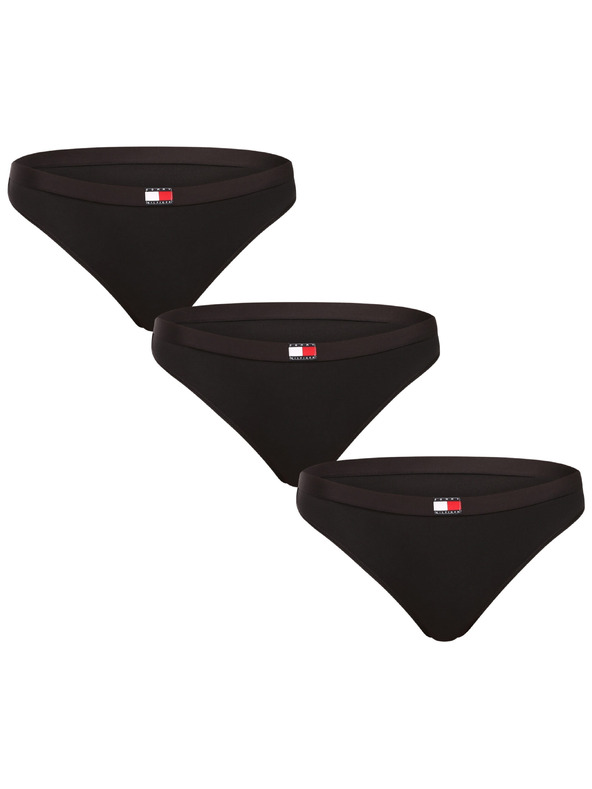 Tommy Hilfiger Komplet od tri - ženska tanga Tommy Hilfiger crna