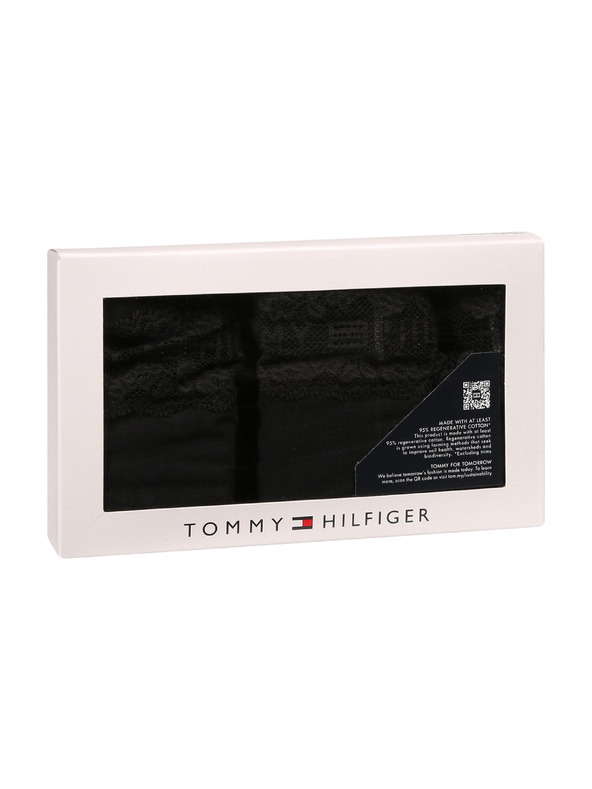 Tommy Hilfiger Komplet od tri - ženske gaće Tommy Hilfiger crne