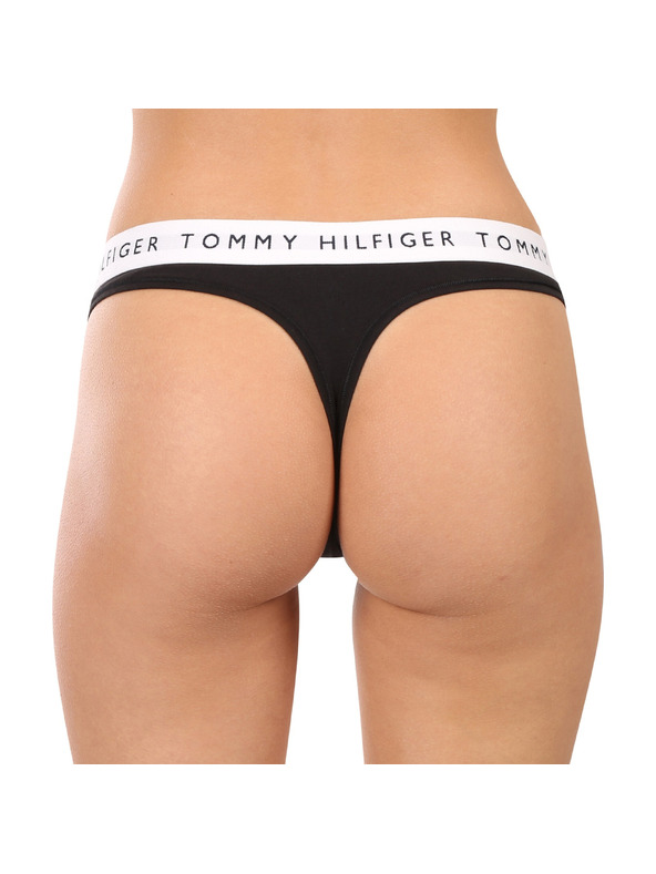 Tommy Hilfiger Ženska tanga Tommy Hilfiger crna