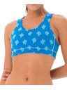 69slam Ženski grudnjak 69SLAM DESERT SCENE BLUE YAMAS