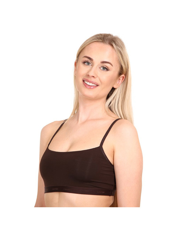 Calvin Klein Ženska grudnjak Calvin Klein tamno smeđa
