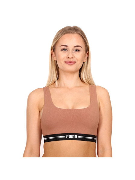 Puma Ženski sportski grudnjak Puma smeđi