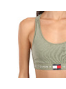 Tommy Hilfiger Ženski grudnjak Tommy Hilfiger zeleni
