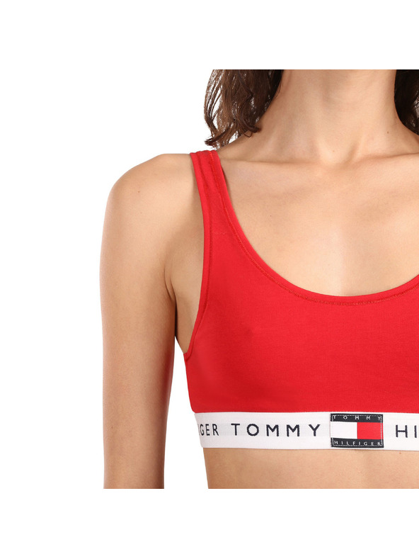 Tommy Hilfiger Ženski grudnjak Tommy Hilfiger crveni