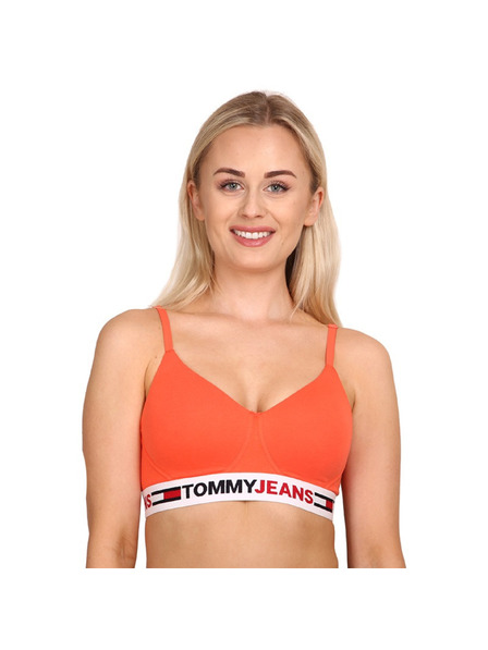 Tommy Hilfiger Ženski grudnjak Tommy Hilfiger ojačani narančasti