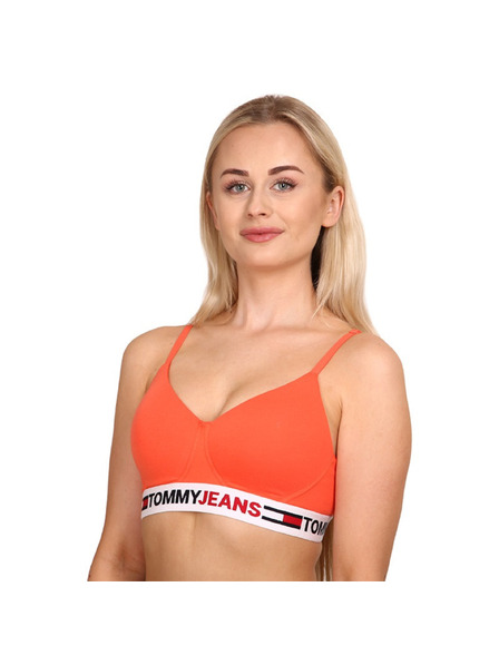 Tommy Hilfiger Ženski grudnjak Tommy Hilfiger ojačani narančasti