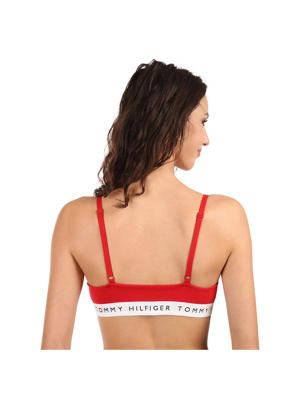 Tommy Hilfiger Ženski grudnjak Tommy Hilfiger crveni