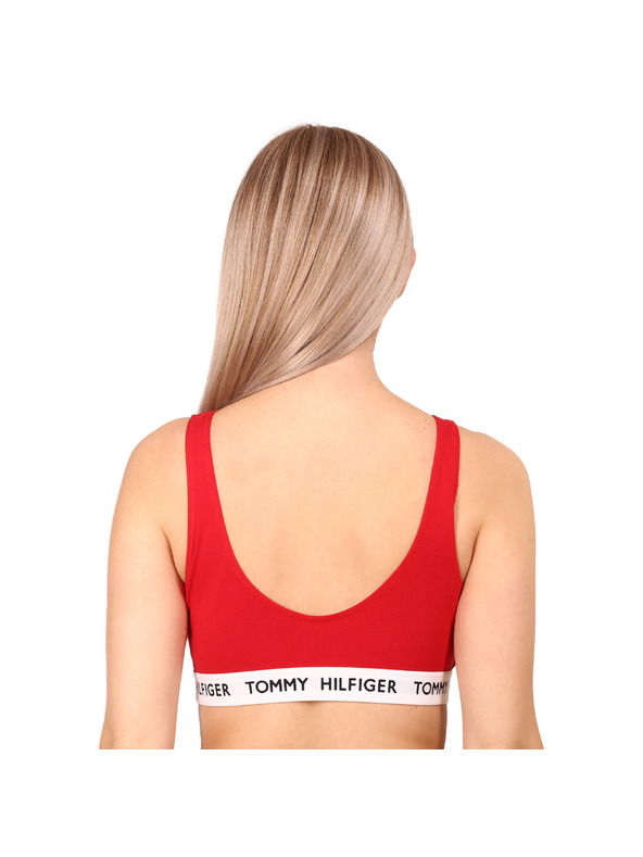 Tommy Hilfiger Ženski grudnjak Tommy Hilfiger crveni