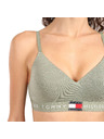 Tommy Hilfiger Ženski grudnjak Tommy Hilfiger zeleni
