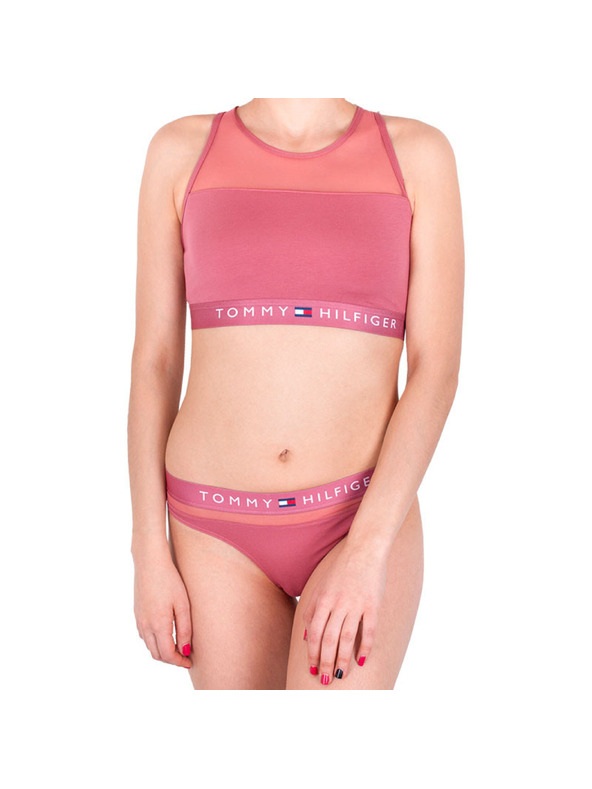 Tommy Hilfiger Ženski grudnjak Tommy Hilfiger ružičasti