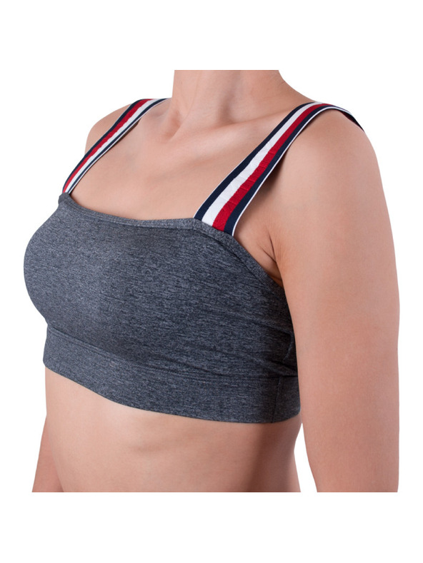 Tommy Hilfiger Ženski grudnjak Tommy Hilfiger sivi