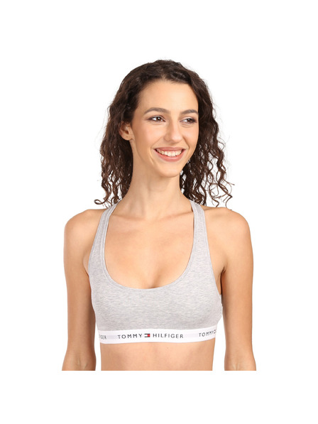 Tommy Hilfiger Ženski grudnjak Tommy Hilfiger sivi