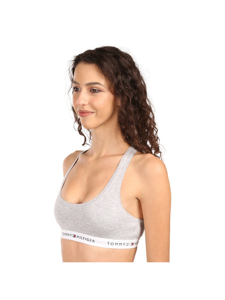 Tommy Hilfiger Ženski grudnjak Tommy Hilfiger sivi