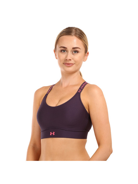 Under Armour Ženski grudnjak Under Armour ljubičast