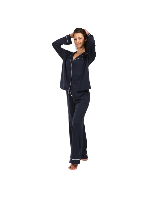 Tommy Hilfiger Ženska pižama Tommy Hilfiger plava