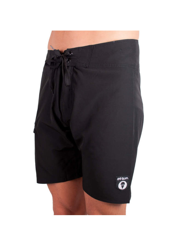 69slam Muške plivačke 69SLAM kratke stretch boardshort plain bk