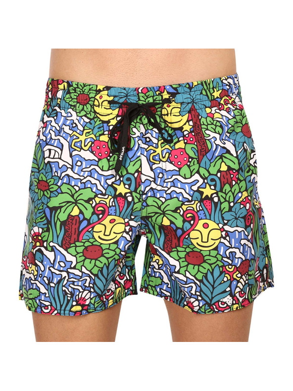 69slam Muške plavke 69SLAM tropicamazon samoa