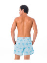 69slam Muške plavke 69SLAM PALM BLUE