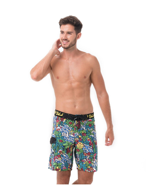 69slam Muške plavke 69SLAM TROPICAMAZON