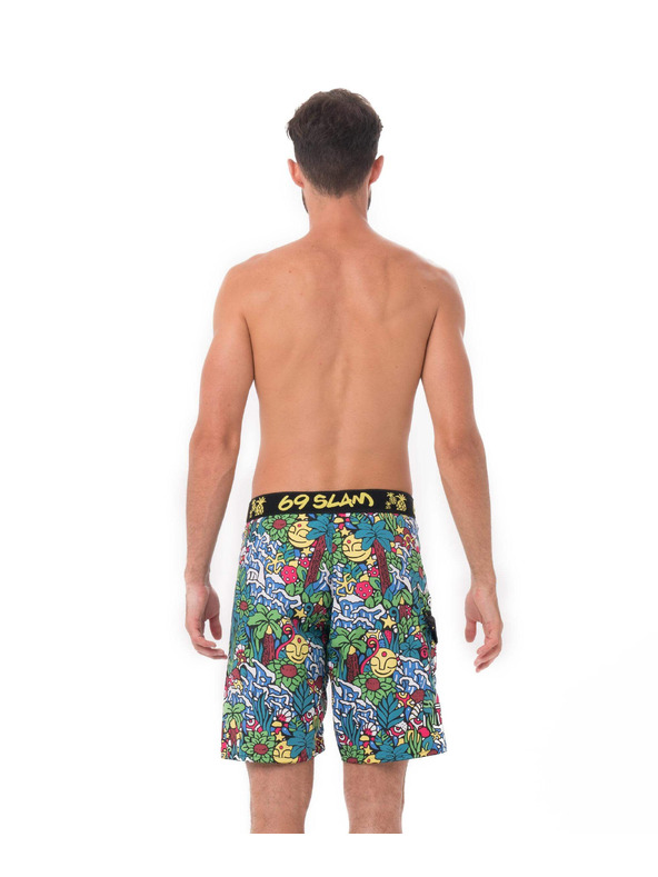 69slam Muške plavke 69SLAM TROPICAMAZON