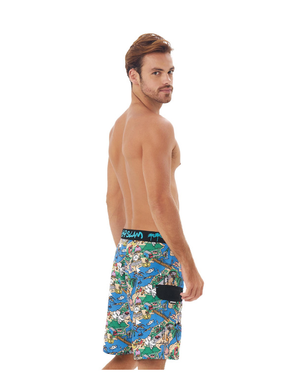 69slam Muške plivače 69SLAM BALI LONG